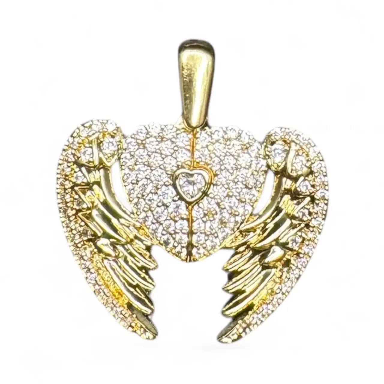 Heart with Wings Charm
