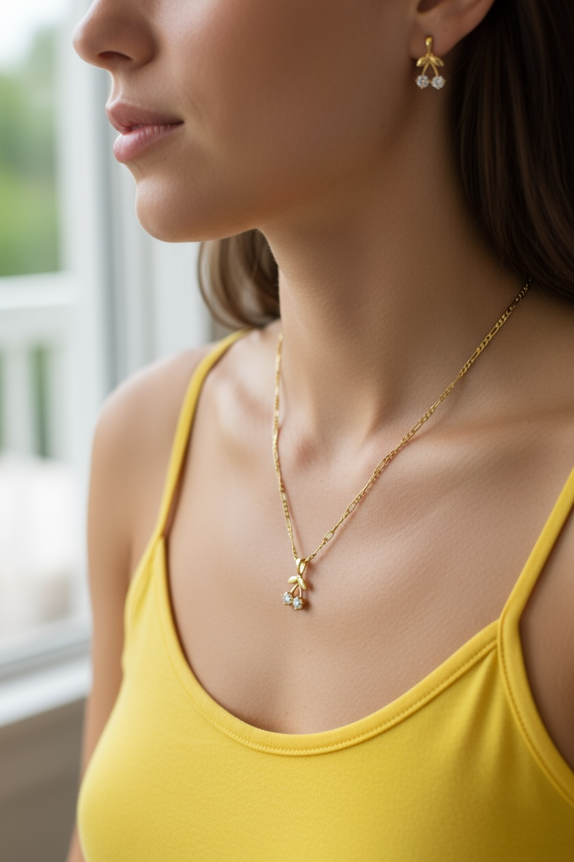 Cherry Diamond Set