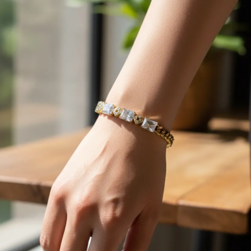 Five Diamond Bracelet