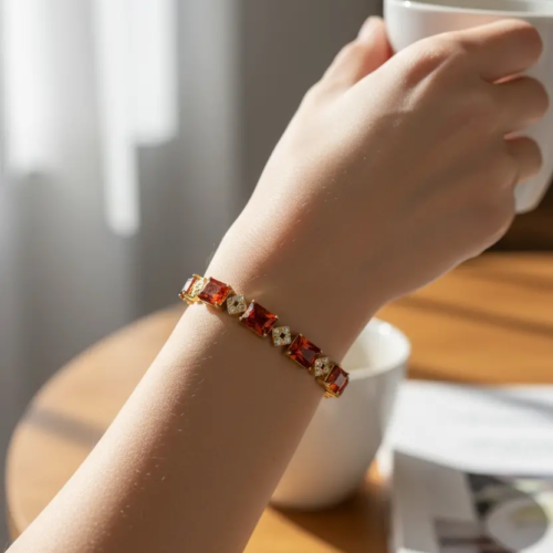 Red Stone Bracelet