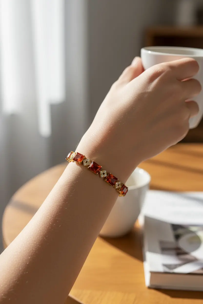 Red Stone Bracelet