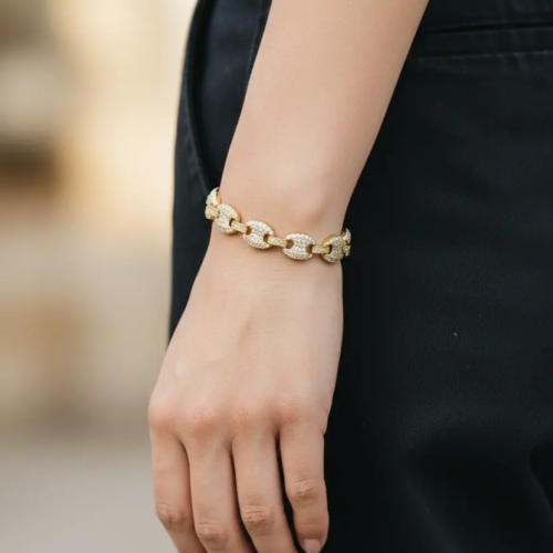 Shiny Marine Chain Bracelet