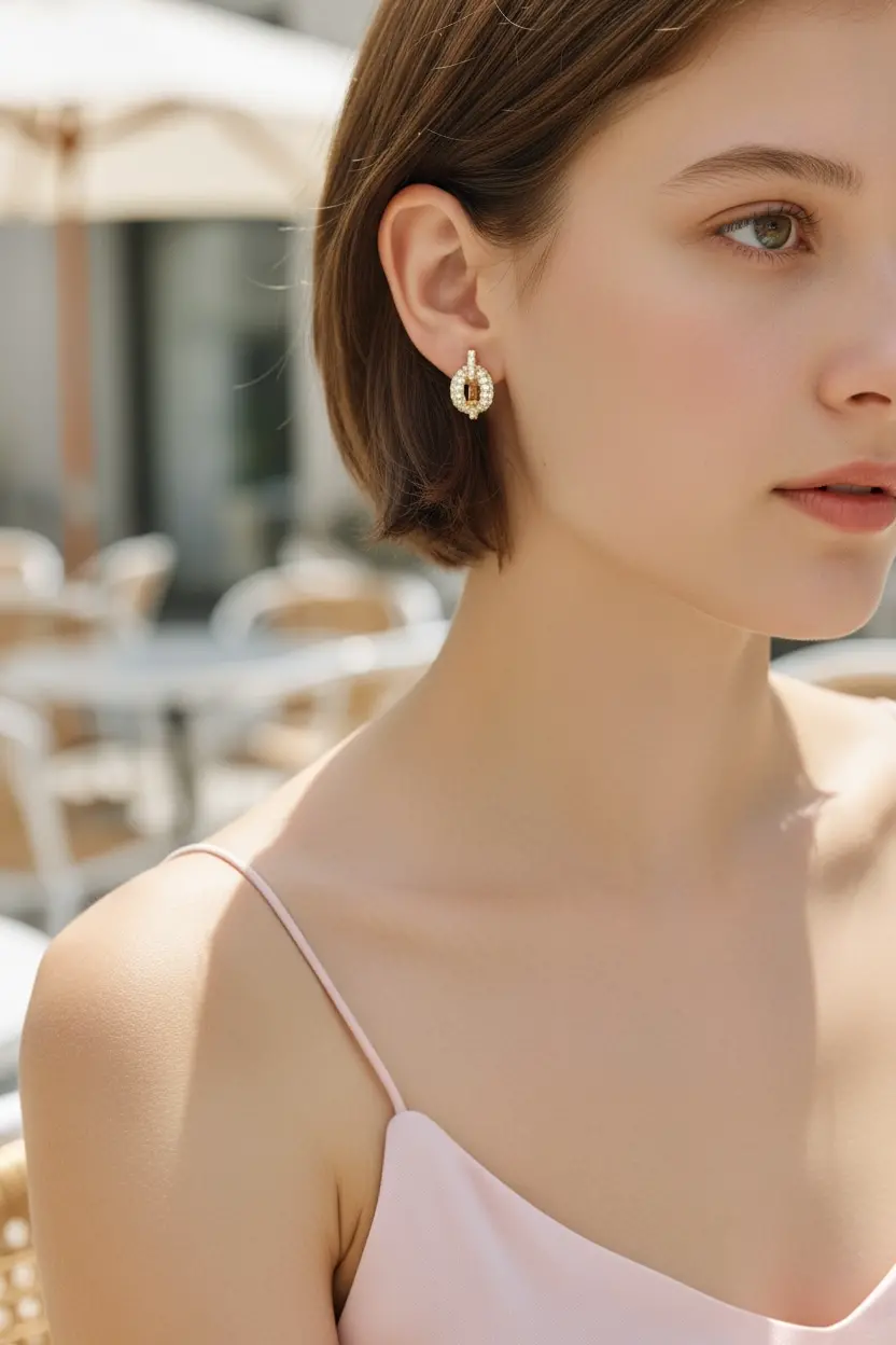 Oval Diamond Set