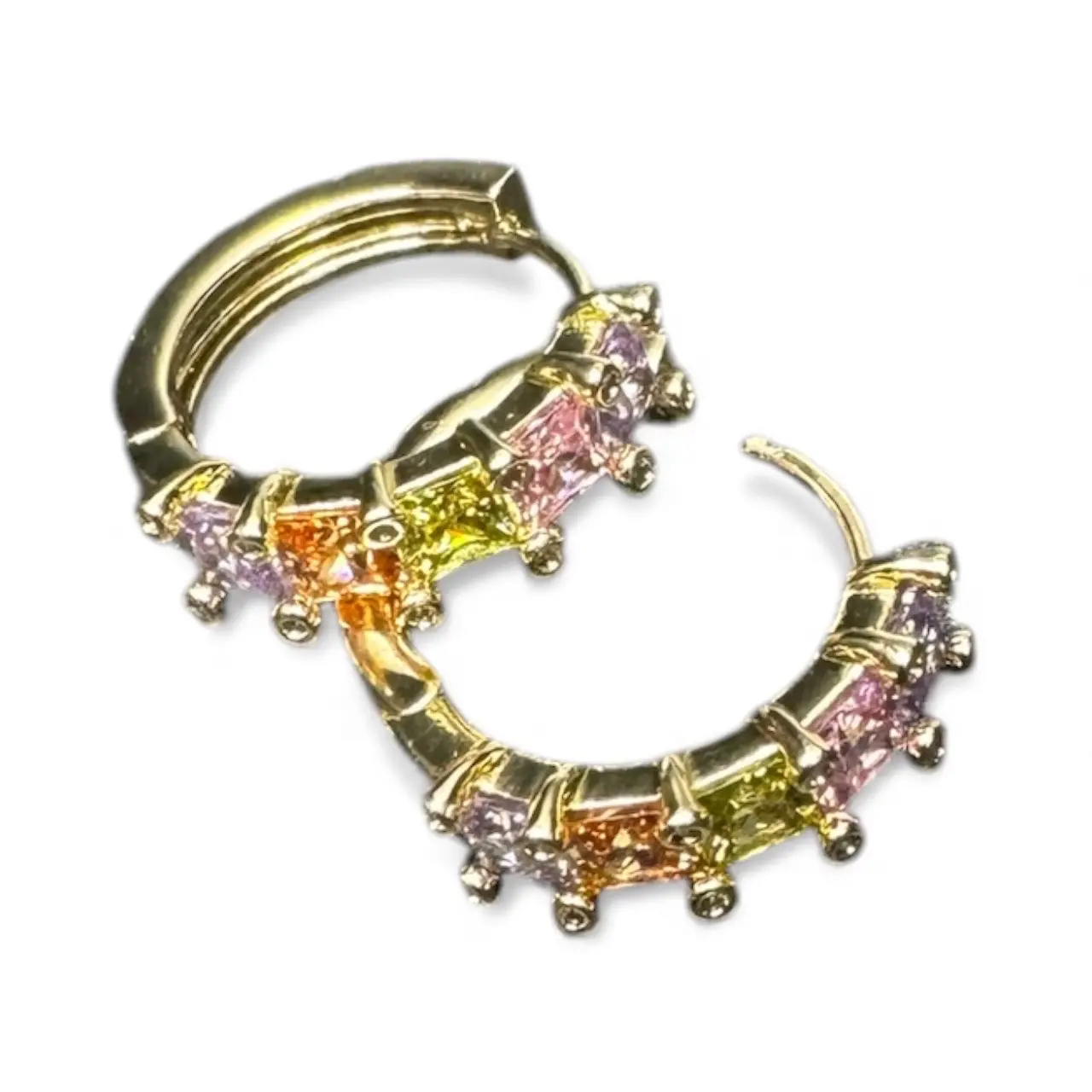 Colorful Hoop Earrings