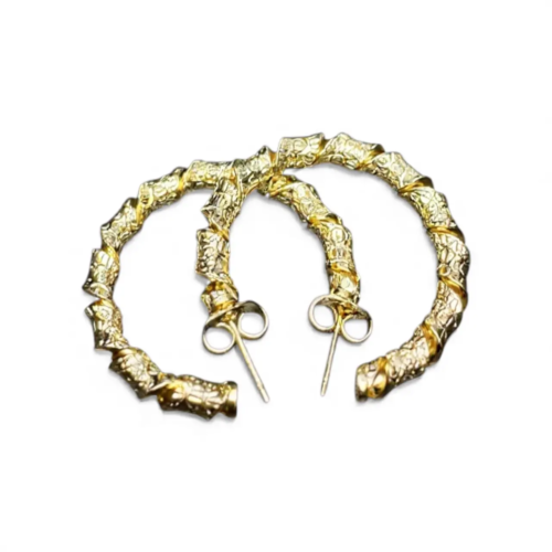 Screw-on Hoop Earring